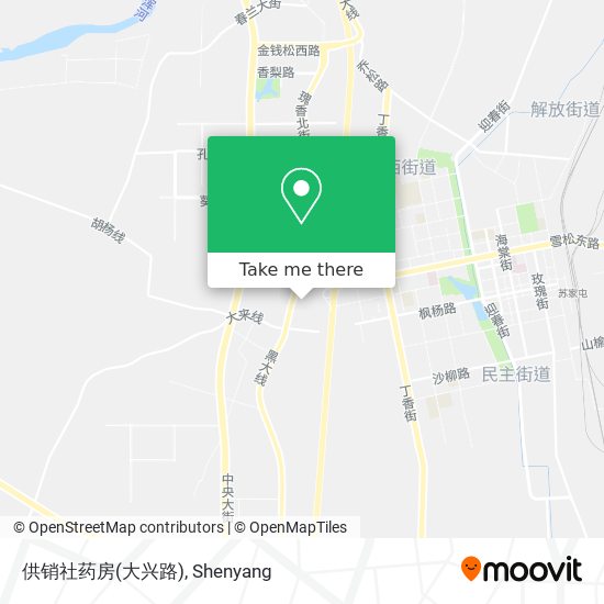 供销社药房(大兴路) map