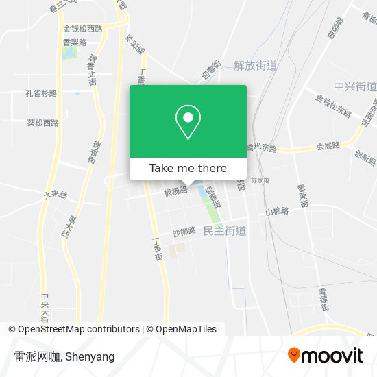 雷派网咖 map