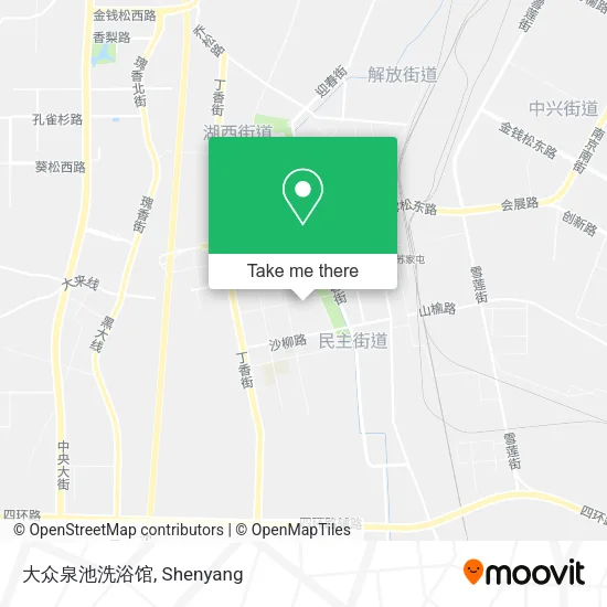 大众泉池洗浴馆 map