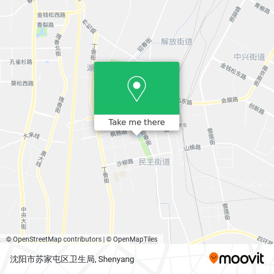 沈阳市苏家屯区卫生局 map