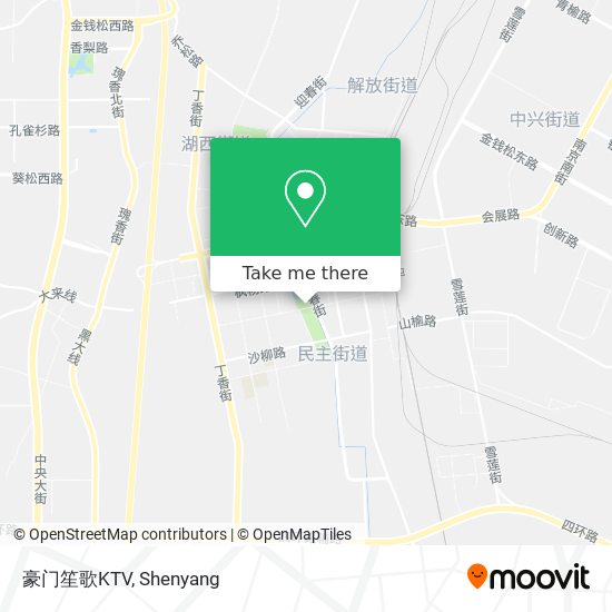 豪门笙歌KTV map