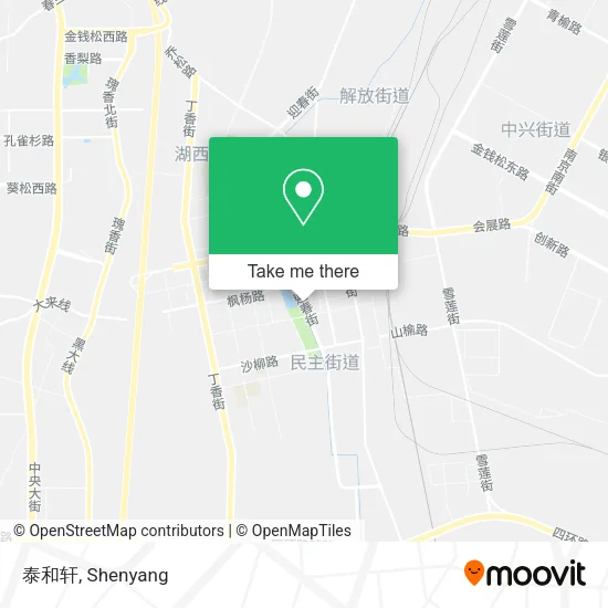 泰和轩 map