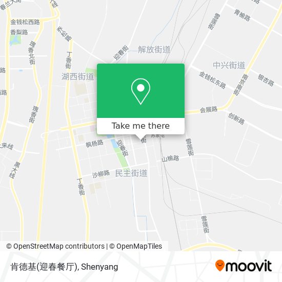 肯德基(迎春餐厅) map