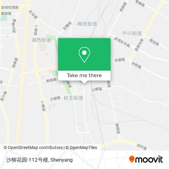 沙柳花园-112号楼 map