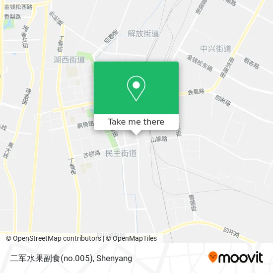 二军水果副食(no.005) map