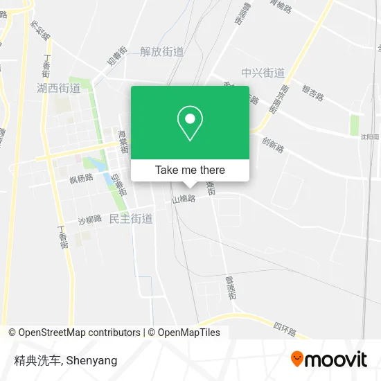 精典洗车 map