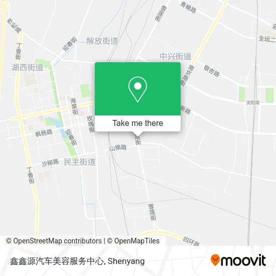 鑫鑫源汽车美容服务中心 map