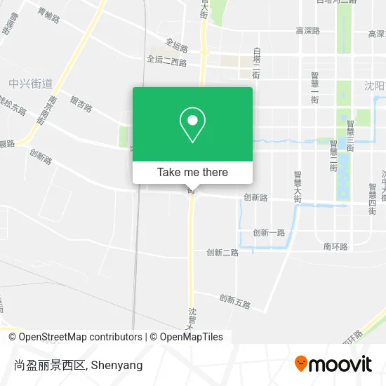 尚盈丽景西区 map