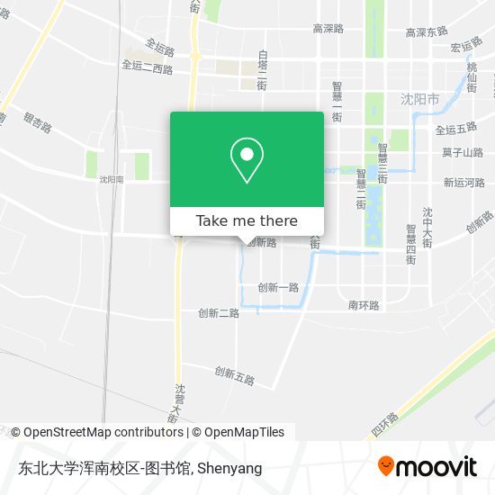 东北大学浑南校区-图书馆 map