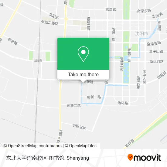 东北大学浑南校区-图书馆 map