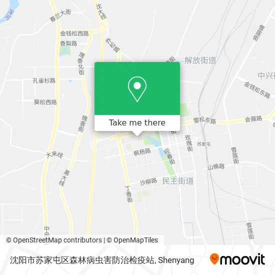 沈阳市苏家屯区森林病虫害防治检疫站 map