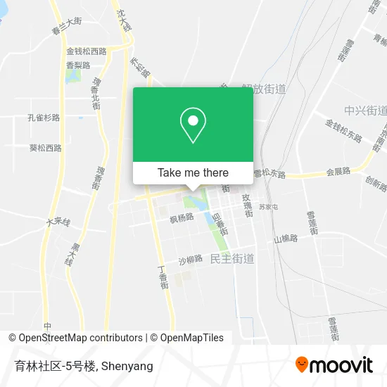 育林社区-5号楼 map