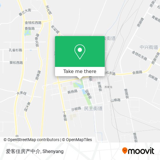 爱客佳房产中介 map