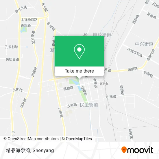 精品海泉湾 map