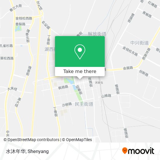 水沐年华 map