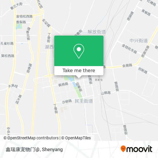 鑫瑞康宠物门诊 map