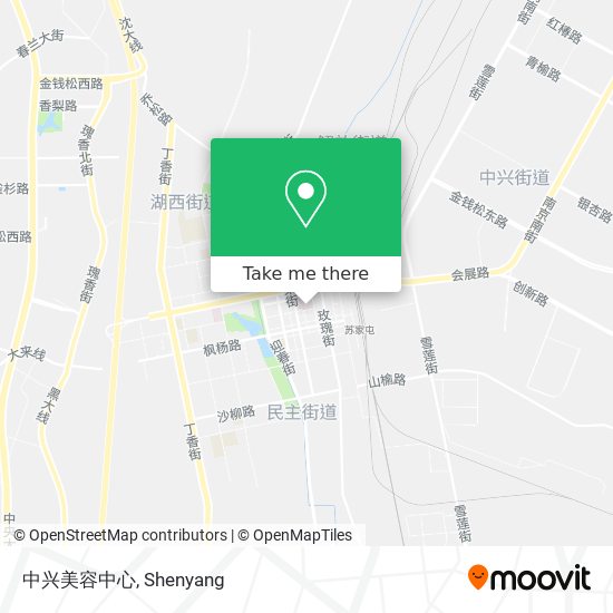 中兴美容中心 map