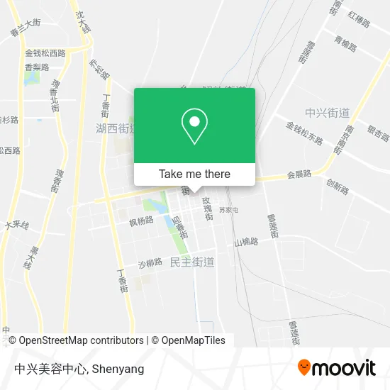 中兴美容中心 map