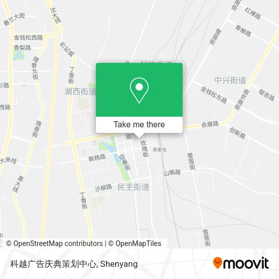 科越广告庆典策划中心 map
