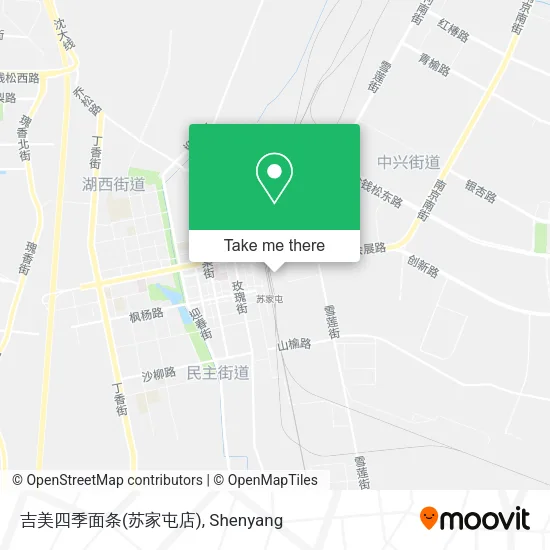 吉美四季面条(苏家屯店) map