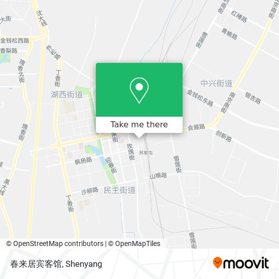 春来居宾客馆 map