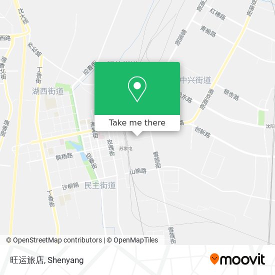 旺运旅店 map