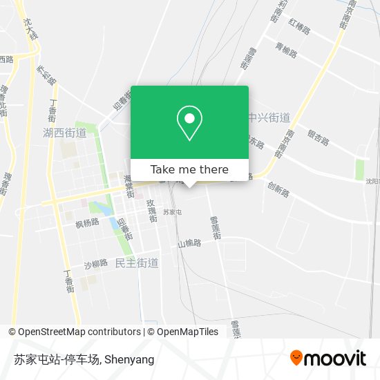苏家屯站-停车场 map