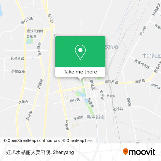 虹旭水晶丽人美容院 map
