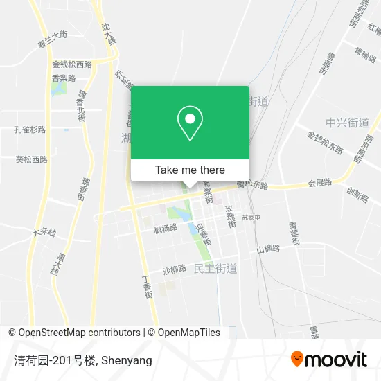 清荷园-201号楼 map