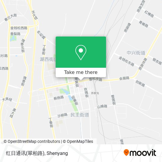 红日通讯(翠柏路) map