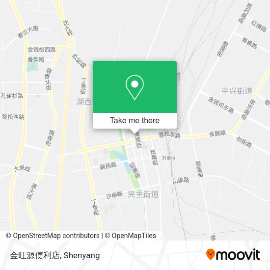 金旺源便利店 map