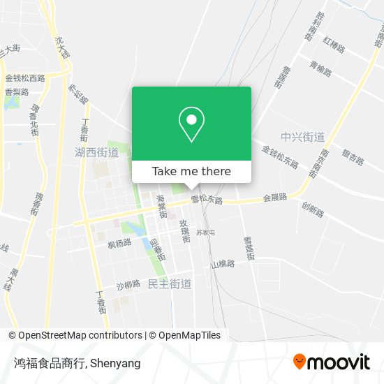 鸿福食品商行 map