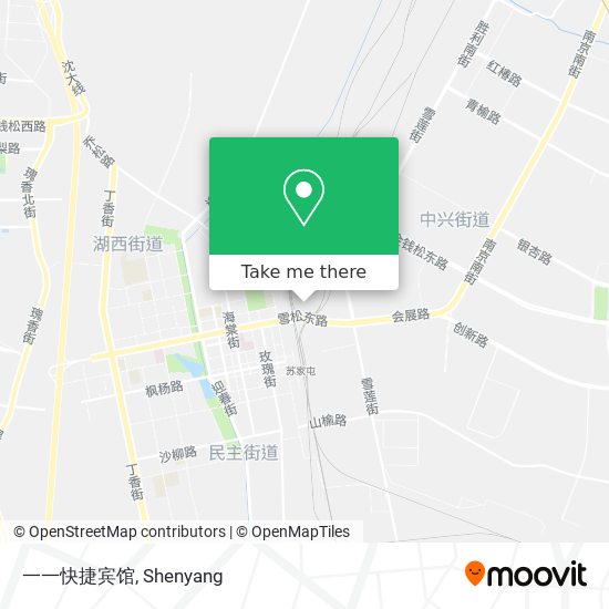 一一快捷宾馆 map
