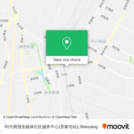 时代商报全媒体社区服务中心(苏家屯站) map