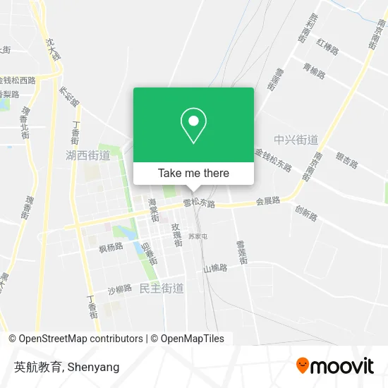 英航教育 map