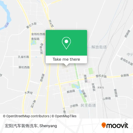 宏阳汽车装饰洗车 map