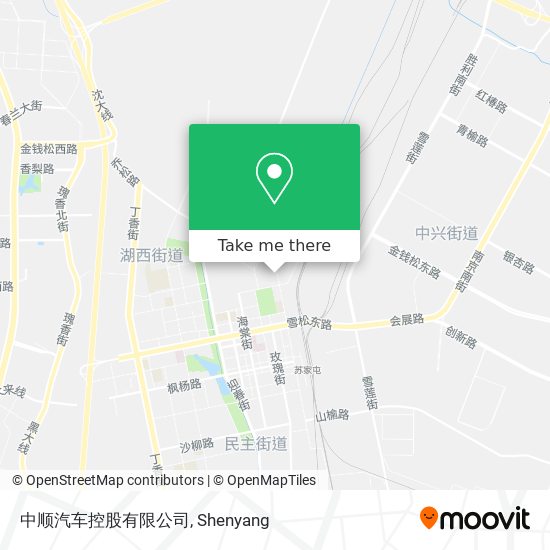 中顺汽车控股有限公司 map