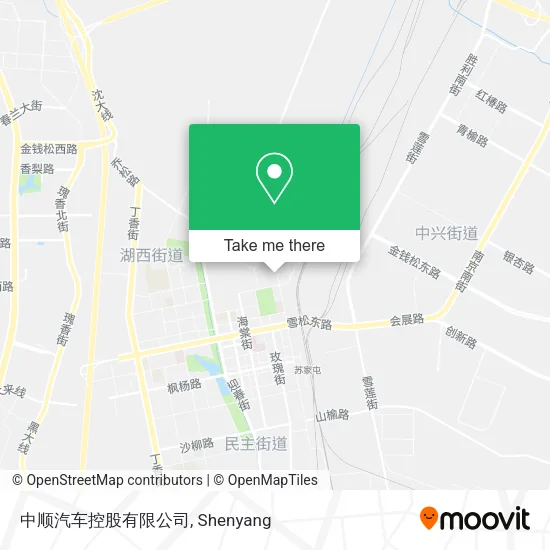 中顺汽车控股有限公司 map