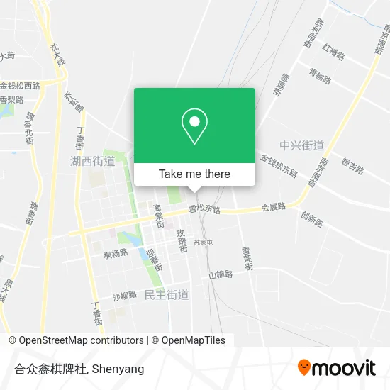 合众鑫棋牌社 map