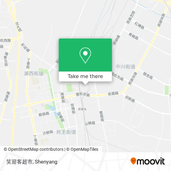 笑迎客超市 map