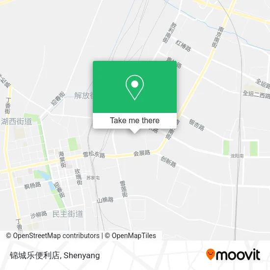 锦城乐便利店 map