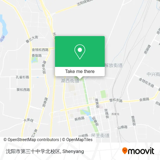 沈阳市第三十中学北校区 map