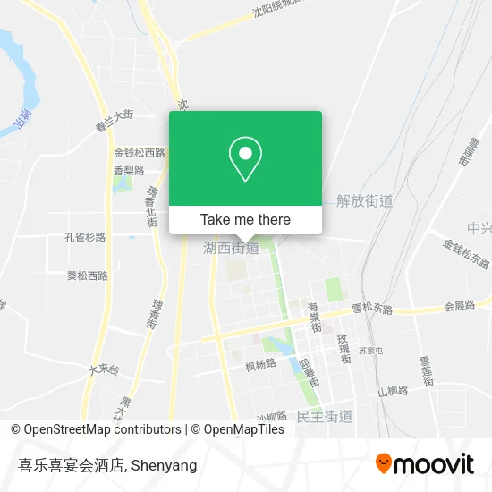 喜乐喜宴会酒店 map