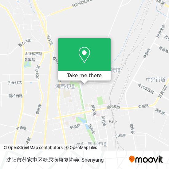 沈阳市苏家屯区糖尿病康复协会 map