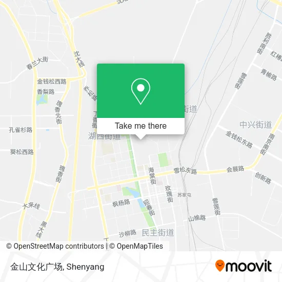 金山文化广场 map