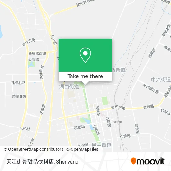 天江街景甜品饮料店 map