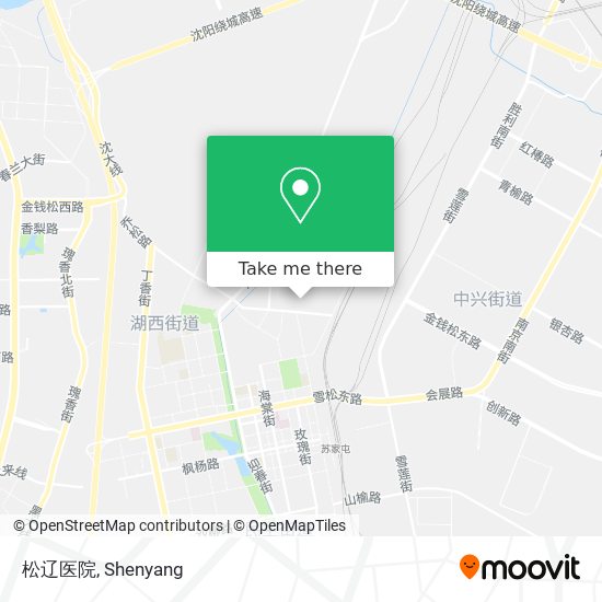 松辽医院 map
