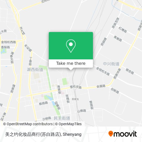 美之约化妆品商行(苏白路店) map