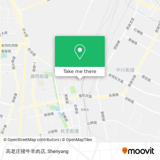 高老庄猪牛羊肉店 map