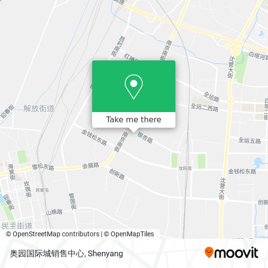 奥园国际城销售中心 map